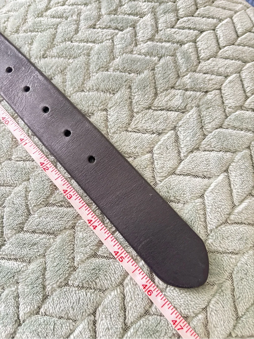 CARHARTT BLACK LEATHER BELT, size XL